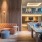 a room with tables and chairs